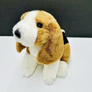 Beagle Hound Puppy Dog Plush 11” Realistic Stuffed Animal Unbranded